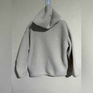 TNA Polartec Tundra Hoodie Cream Textured Fleece